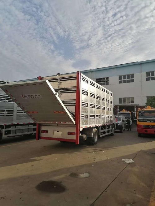 東風(fēng)天龍畜禽運(yùn)輸車 高效運(yùn)輸解決方案，龍南運(yùn)豬車靈活分期購(gòu)